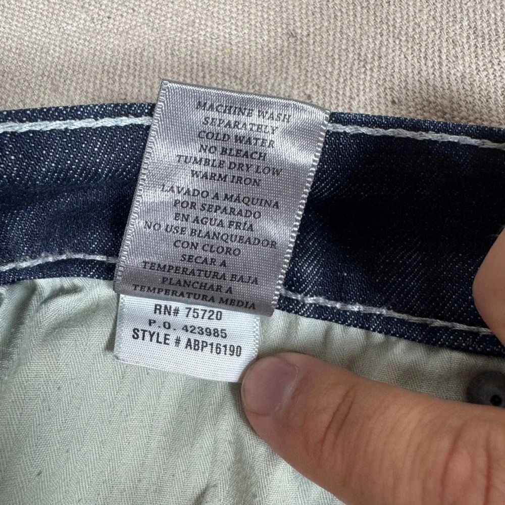 BKE Jake Straight Leg Jeans Mens 32R Dark Wash Excellent ABP16190 Stretch